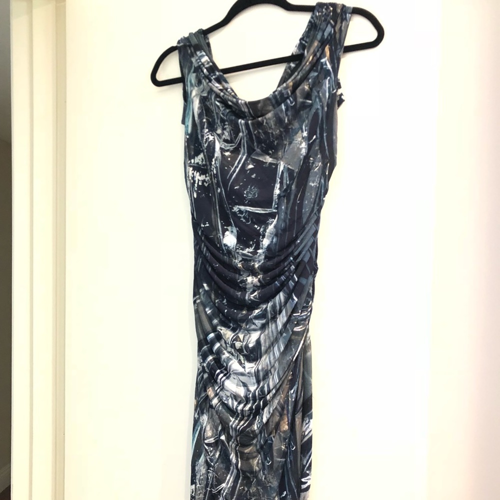 Helmut Lang Multicolored Jersey Dress